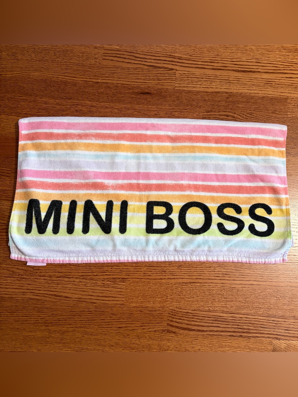 Tommy Bahama "Mini Boss" Beach Towel Colorful Striped  53” X 26” Sassy Daughter